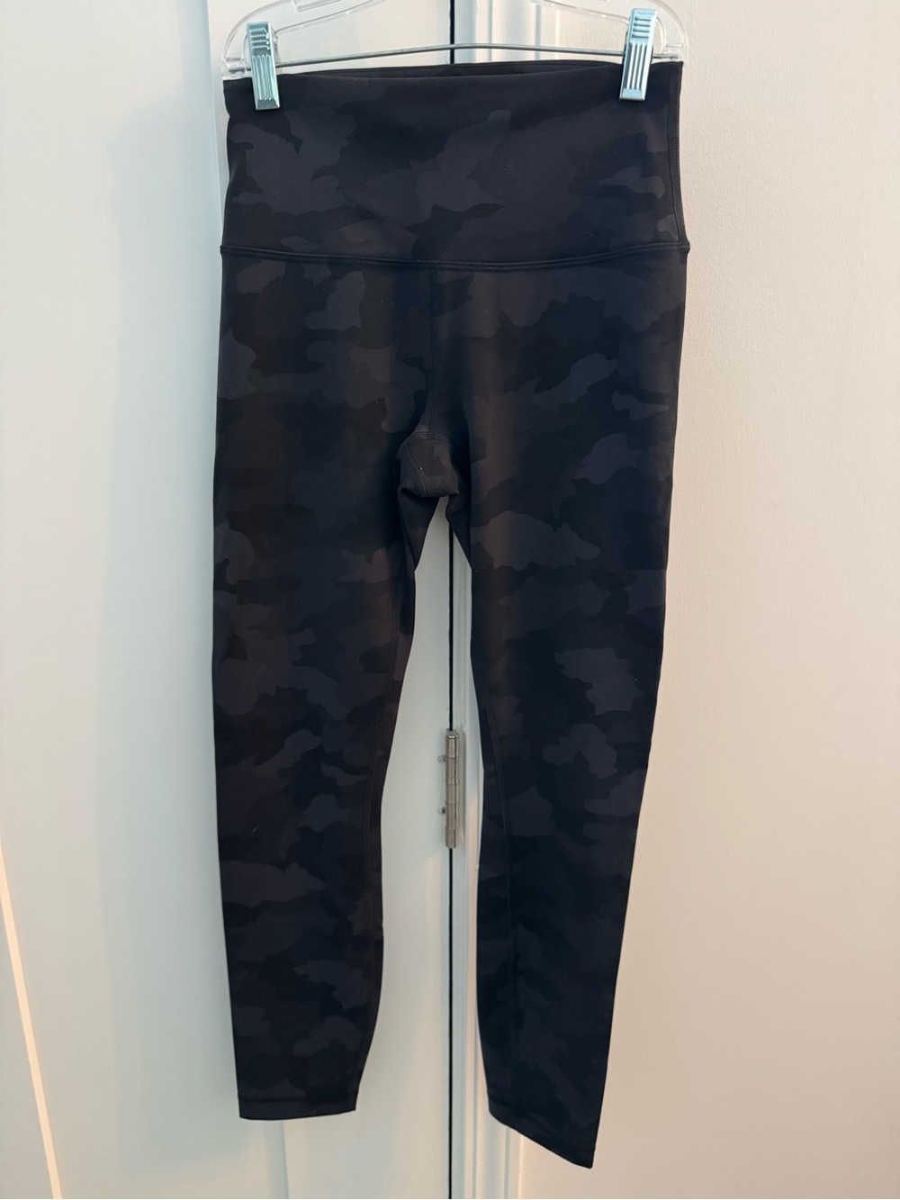 Lululemon Black Camo High-Waist Leggings